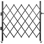 Single Folding Security Gate, 48" H X 66" W Door Steel Accordion. Fixed Price $190.00.