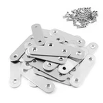 30PCS Stainless Steel Straight Brace 50MM/2" Metal Joining Plates Heavy Duty .... Fixed Price $16.97.