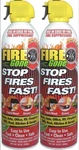 Max Professional Fire Gone White/red Suppressant Canisters - 16 Oz (2 Cans). Fixed Price $19.99.