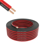 18 Gauge Conductor Flexible Parallel Electrical Wire 25FT Red Black Low Vol.... Fixed Price $38.00.
