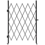 Vevor Single Folding Security Gate Lockable Scissor 49.61 77.76 (wxh). Fixed Price $124.90.