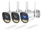 Ohwoai 2.4GHZ & 5GHZ Wifi Wireless Outdoor Security Camera Night VISION-3 Pack. Fixed Price $69.99.