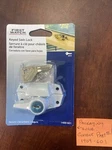 Keyed Sash Lock Belwith Products First Watch 1404-601 White (5 In Each Box). Fixed Price $25.00.