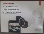 First Alert Pro By Resideo Camwe-wo VX3 2MP Hd Outdoor Camera. Fixed Price $208.00.