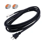 Enersystec Replacement Power Cord 14 Awg Polarized Prong Plug 12FT Pigtai.... Fixed Price $30.46.