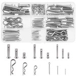Mardatt 122 Pcs 15 Sizes 304 Stainless Steel Clevis Pin And One Size, Silver. Fixed Price $25.91.