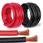 Kimbluth Awg Battery Cable 2X5FT Copper Ofc Red/black For Auto Solar. Fixed Price $52.07.