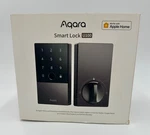 Aqara U100 Smart Lock Gray - Apple Home Fingerprint Keypad Open Box Complete. Fixed Price $99.99.