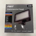 Feit Electric 4000-8000 Lumen 5-CCT Led Bronze Dusk-to-dawn Wall Flood Light. Fixed Price $50.00.