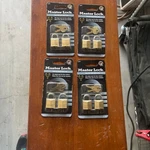 Lot Of Packs Master 120T Brass Padlocks 3/4" Keyed Alike Twin. Fixed Price $45.00.