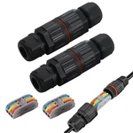 2PCS-3PIN IP68 Outdoor Waterproof Junction Box Wire Connector Pin, Ferrous. Fixed Price $12.69.