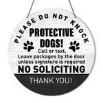 Dog No Soliciting Keep Gate Closed Decor Sign, Please Beware.... Fixed Price $17.09.