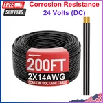 Electrical Wire 2 Conductors Black Cable Hookup Led Lighting Strips Flexible New. Fixed Price $34.07.