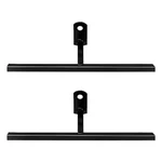 Unique Home Designs 3 Inch T-bar Brackets With Screws Black 2 Pack. Fixed Price $19.99.