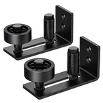 2 Pack Barn Door Floor Guide, Sliding Bottom Adjustable. Fixed Price $19.67.
