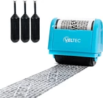 Veltec Protector Ink Roller - Identity Theft Protection Stamp Set (blu. Fixed Price $11.54.