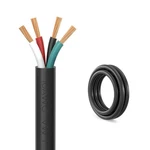 Firmerst 10 Gauge 4 Conductor Power Cable Sjtw 300V Pure Copper 6 Ft, Black. Fixed Price $30.92.