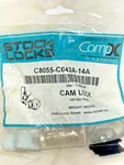 Stock Locks Compx C8055-C642A-14A Disc Tumbler Cam Keyed Alike Brt Nickel. Fixed Price $9.95.