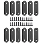 Jiozermi 12 Pcs Straight Brace, Flat X 0.6 Stainless Stee. Fixed Price $12.98.