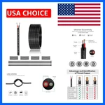 22 Gauge Conductor Electrical Wire 25FT, 2464 Awg Cable Tinned. Fixed Price $53.99.