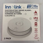 Innolink IL86SMR10 Yr Battery Photoelectric Smoke Alarm 2 Pk (new). Fixed Price $34.20.