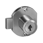 Compx National C8704-C420A-14A Cabinet Drawer Dead Bolt Lock,silr,round 4TYF5. Fixed Price $17.99.