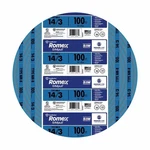 Southwire 14/3NM-WGX100 Sheathed Cable, Awg Wire, 3-CONDUCTOR, Ft L, Copp. Fixed Price $168.69.