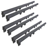 Aleko Set Of 6 Fiberglass Reinforced Nylon Gear Rack With Metal Insert. Fixed Price $169.00.