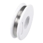 Uxcell 0.2MM Heating Resistor Wire Wrapping 32AWG, Silver Tone. Fixed Price $11.65.