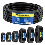 Zonegrace Etl Listed 14/4 Mini Split Cable 25FT Awg Conductor 100%. Fixed Price $54.21.
