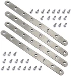 Pcs 245MM / 9.7" Length 8 Hole Stainless Steel Straight Corner Brackets Flat. Fixed Price $16.79.