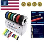 Fermerry 28 Awg Stranded Wire Spool 25FT Each 6 Colors Flexible Gauge.... Fixed Price $89.74.