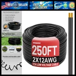 Energeaster Electrical Wire 2 Conductors Black Cable Hookup Led Lighting Strips. Fixed Price $55.99.