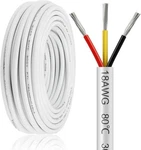 50FT Gauge Conductor, Electrical Wire, 18/3 50FEET, 18AWG-3C. Fixed Price $35.82.