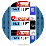 Arizona Electrical Solutions 15 Feet 14/3 Type Nm-b Copper. Awg Conductors. Fixed Price $35.10.
