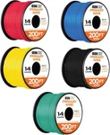 Iron Forge Cable 14 Gauge Primary Automotive Wire - 5 Set Of 200 Foot. Fixed Price $95.46.