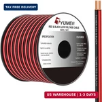 Tyumen Gauge Wire 100FT, 18/2 Awg Red Black Hookup Electrical Led Strips. Fixed Price $24.36.