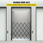 Single Folding Security Gate, Scissor Door With Padlock. Fixed Price $124.71.