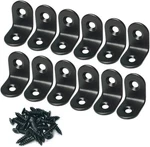 Corner Brace Alamic Right Angle Bracket Stainless Steel Black 20X20MM,. Fixed Price $10.52.