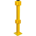Global Industrial Steel Lift-out Guard Corner Post Double-rail 42"H Yellow. Fixed Price $113.85.
