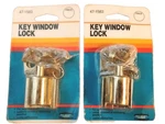 2 Key Window Lock No. 47-1583 Heavy-duty Metal Ideal Security, New Packs. Fixed Price $9.95.