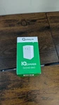 Qolsys QZ2140-840 Z-wave Plus Smart Outlet, App-controlled, Dimmable, White. Fixed Price $20.00.