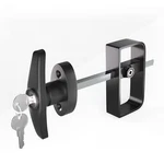 Shed Lock, 5-1/2" Steam With Keys, Door Latch,. Fixed Price $21.94.