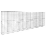Gabion Wall Cage With Cover Galvanized Steel 236.2"X19.7"X78.7" Vidaxl. Fixed Price $652.99.