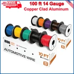 Iron Forge Cable 100FT 14 Gauge Wire - Roll Assortment Pack Automotive Wiring. Fixed Price $52.64.