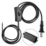 Vseer Lamp Power Cord With On/off Switch 3A/120V, Ul Certified 6FT, Black. Fixed Price $11.34.
