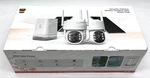 Wire Free Solar Ptz Outdoor Home Security Camera 2 Pack With Smart Hub. Fixed Price $54.00.