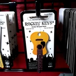 Acoustic Guitar Shaped Rockin' Key #5661 Works With KW10 Kwikset House. Fixed Price $10.85.