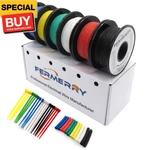 26 Awg Stranded Wire Spool 25FT Each Colors Flexible Gauge Silicone Hook Up. Fixed Price $27.44.