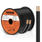 Gosdeng 16/2 Low Voltage Landscape Wire Outdoor Gauge 100FT, Black. Fixed Price $39.69.